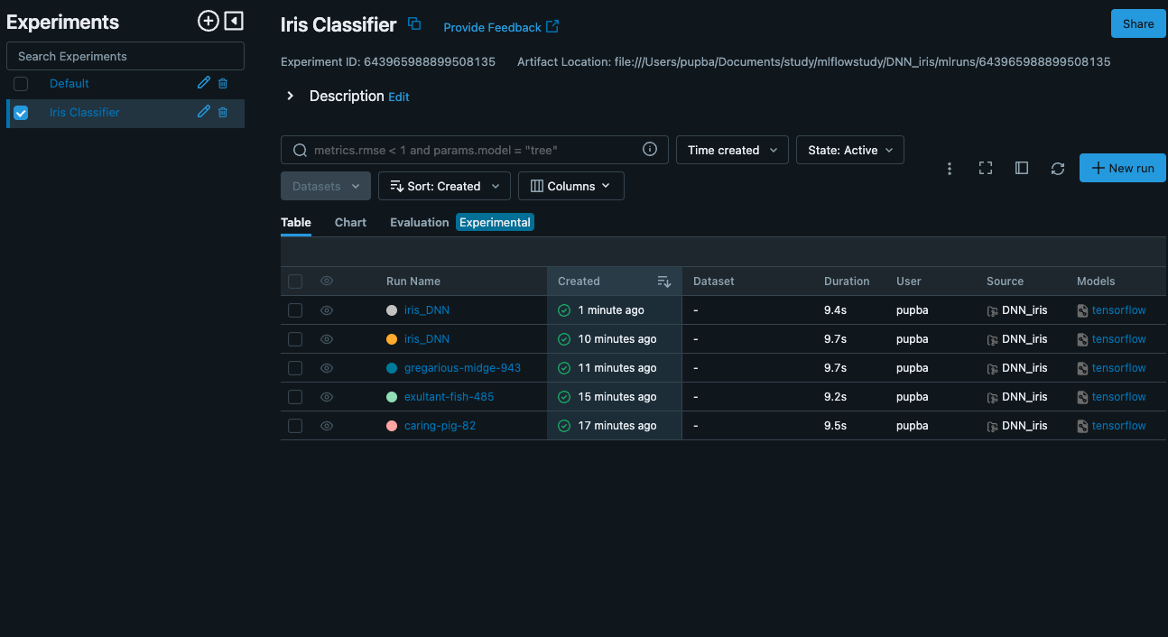  mlflow mlflow project