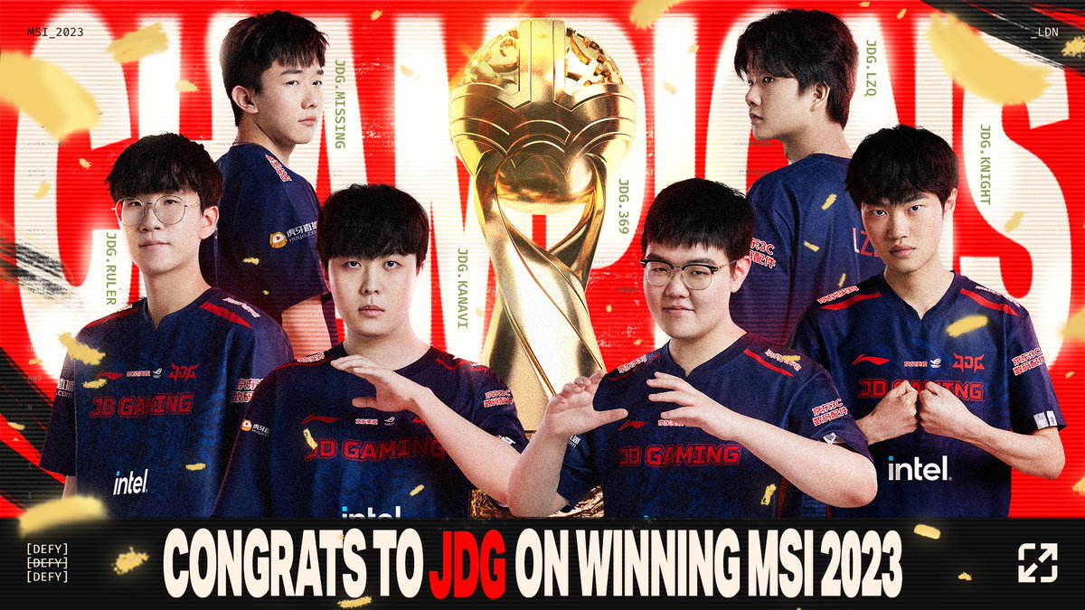  [LOL, E스포츠] MSI 징동 우승과 항저우 아시안게임 국가대표 선발에 대해서(카나비, 룰러 차출 가능?)