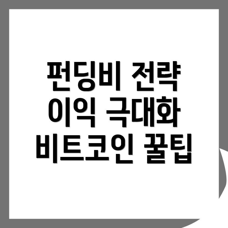펀딩비 전략