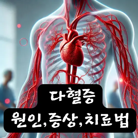 다혈증 원인, 증상 치료 방법