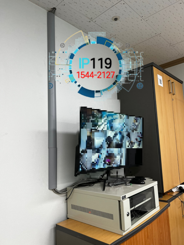 씨씨티비 설치 및 모니터 랜선연결 작업 다녀왔습니다