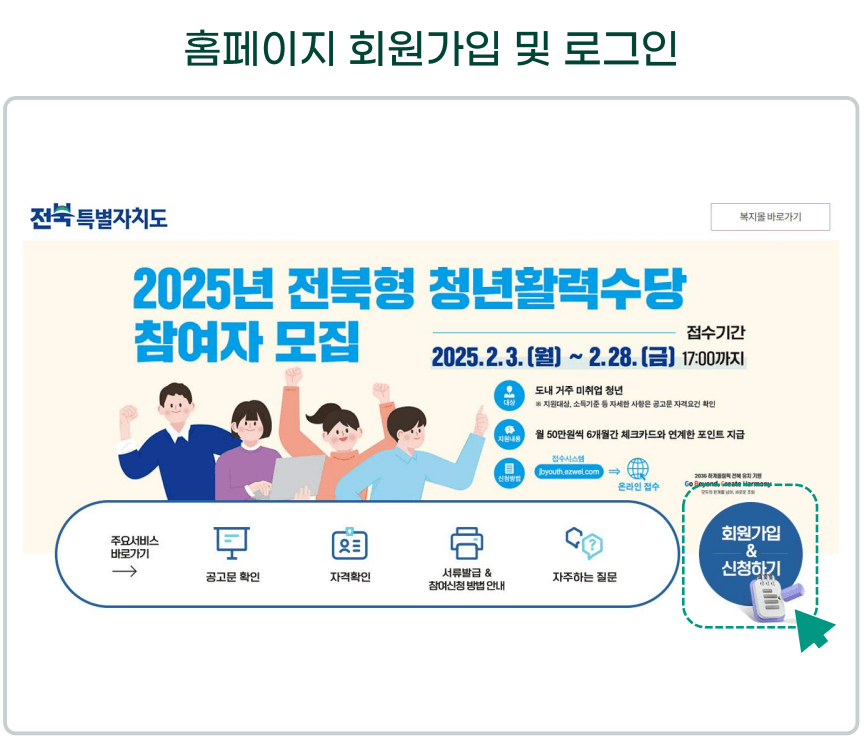 2025년 전북형 청년활력수당