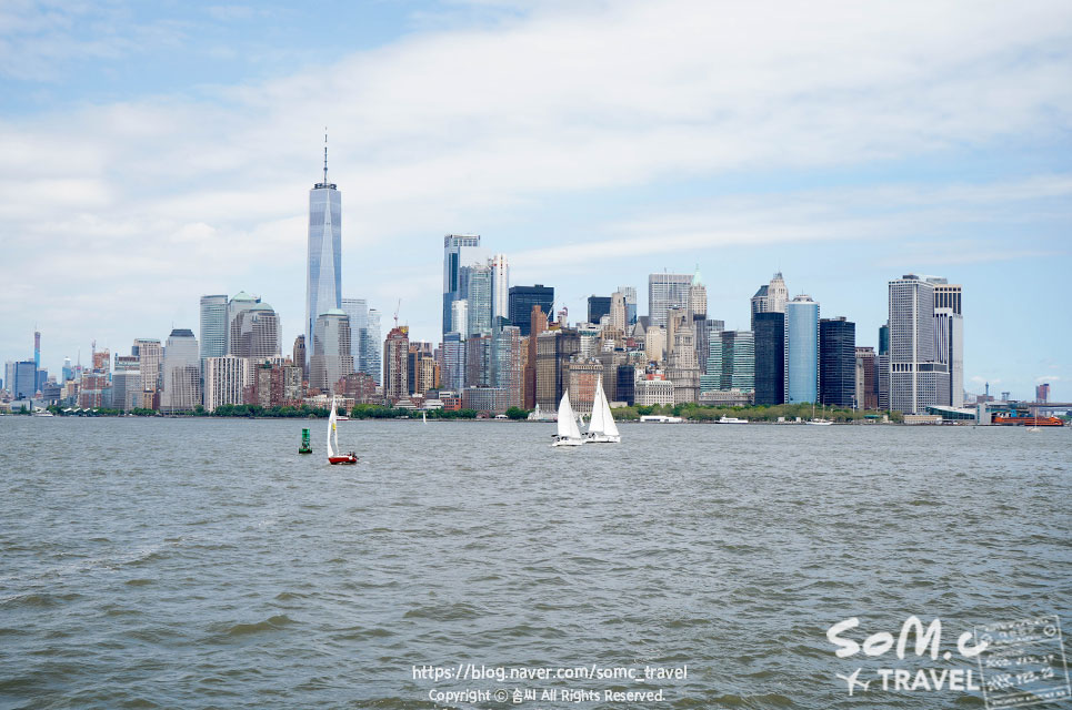크루즈 종류 할인 이용 팁! 여성 혼자 뉴욕 여행, 자유의 여신상 27