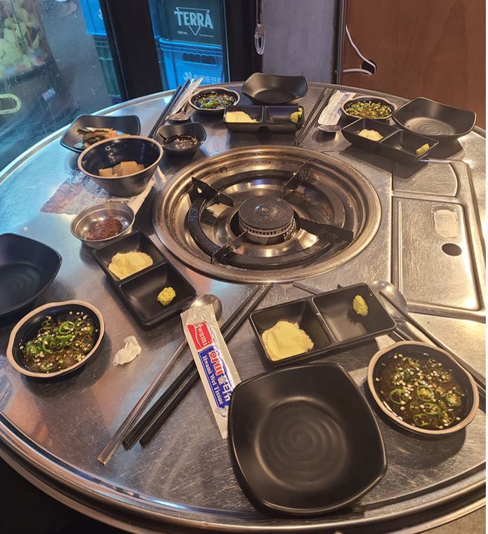 합정역 형제한우곱창 테이블2