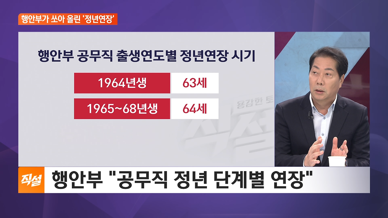 행안부 공무직 정년연장 65세