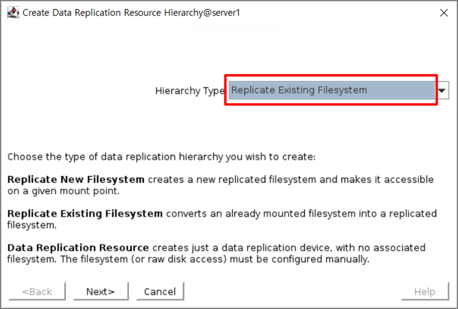 Hierarchy Type