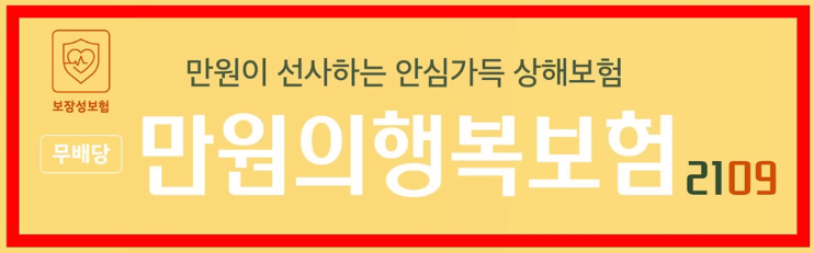  [정부지원금] 수술비 위로금 2천만원 우체국 "만원의행복" 가입