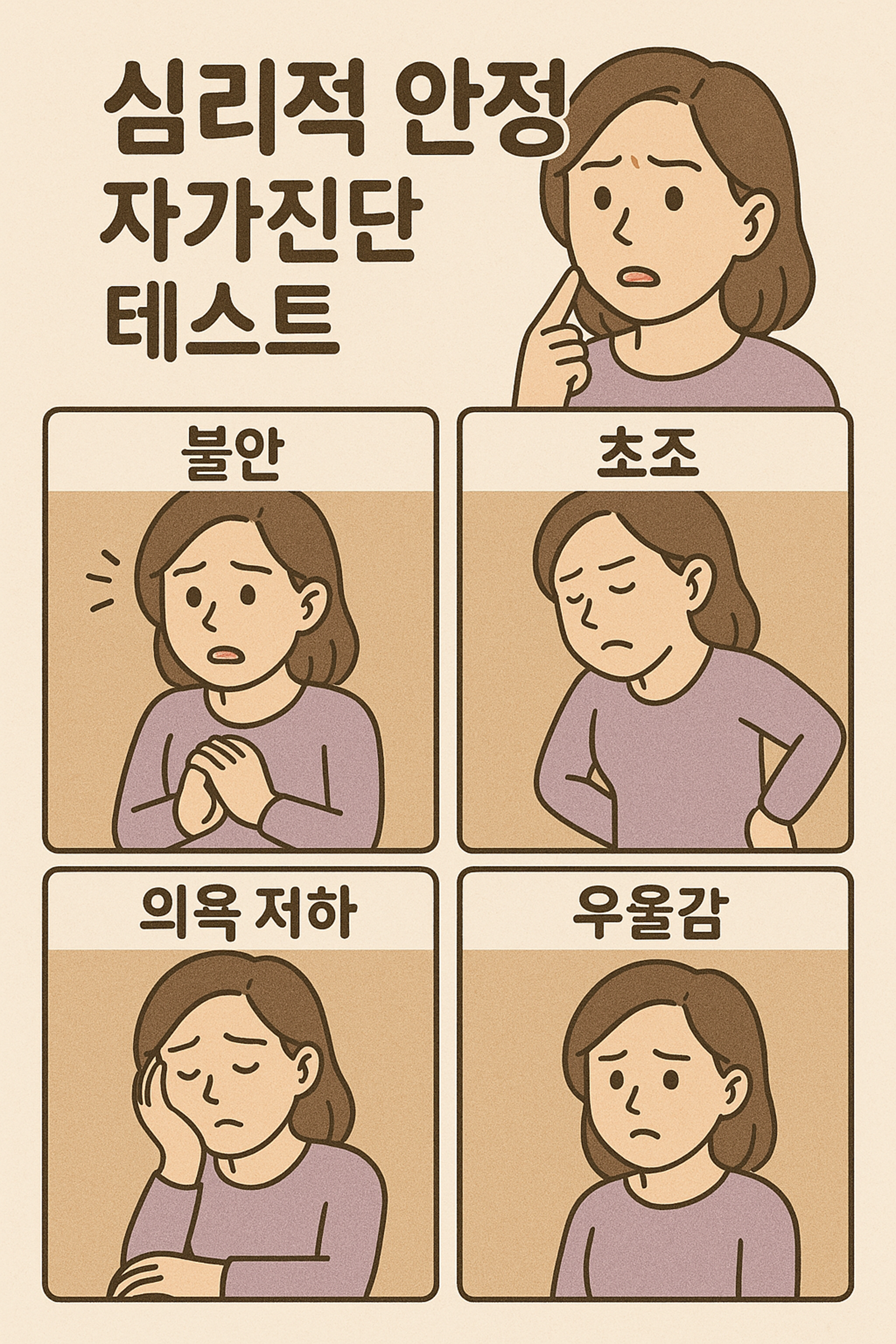 심리적 안정감 자가진단 테스트
