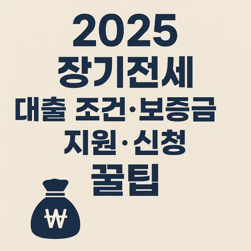 2025-장기전세대출-조건·보증금 지원·신청꿀팁