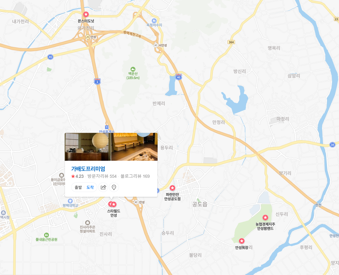 안성 뚜벅이 당일치기 가을 여행 코스, 총경비