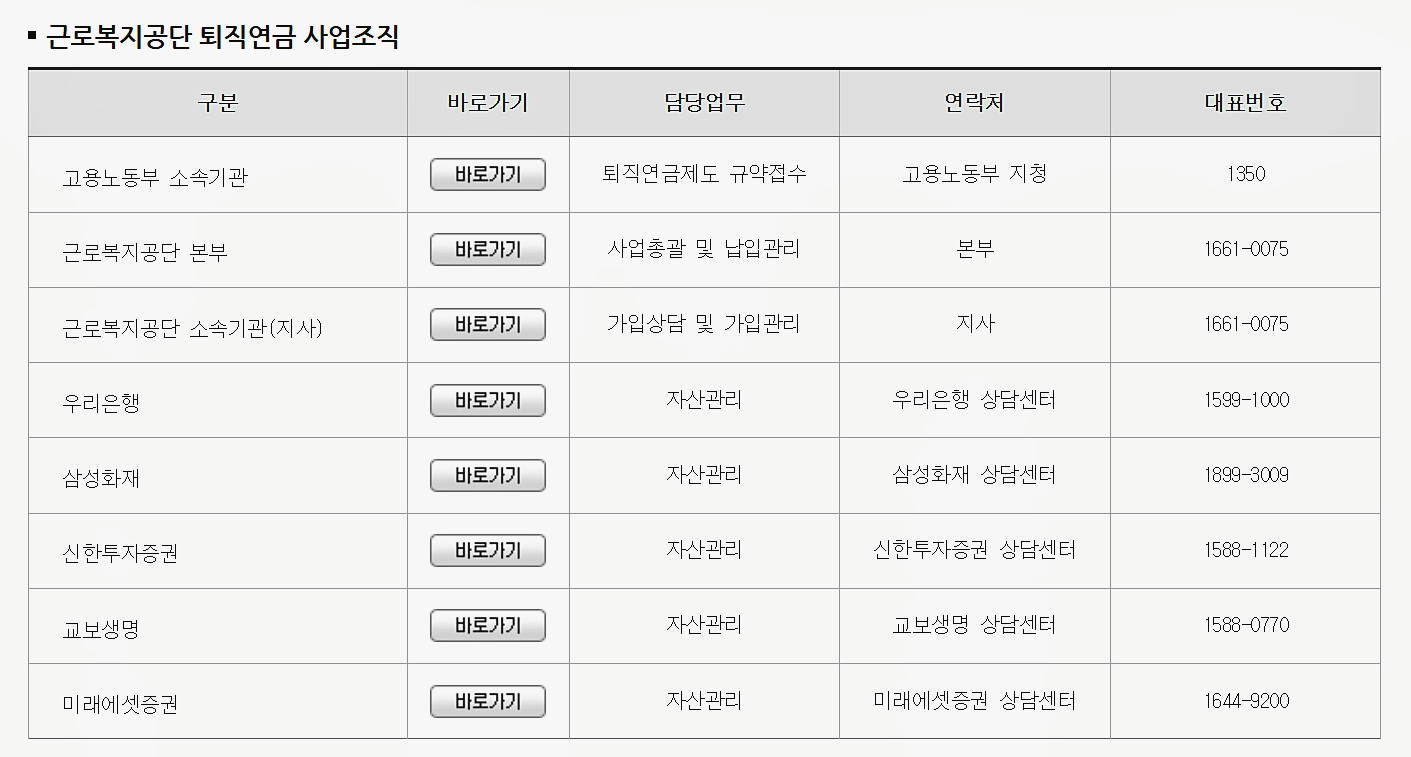 퇴직연금-상담