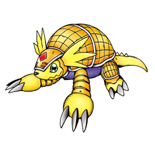  [디지몬도감] 아르마지몬 アルマジモン ARMADIMON ARMADIMON