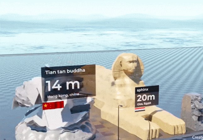 세계에서 가장 높은 조각상들 VIDEO: Tallest statue size comparison ► 3d animation