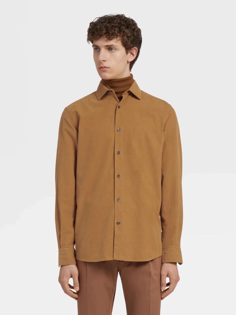  [ERMENEGILDO ZEGNA] 에르메네질도 제냐 코듀로이 셔츠 (2 COLOR)