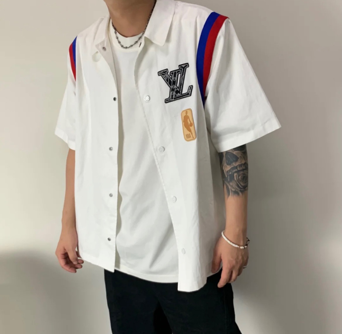  [LOUIS VUITTON] 루이비통 NBA 바스켓볼 셔츠 1A8XE3