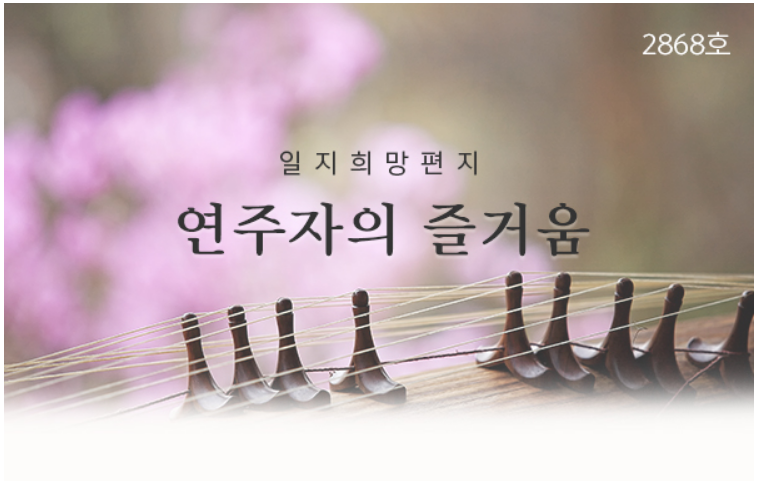  연주자의 즐거움, 희망 편지