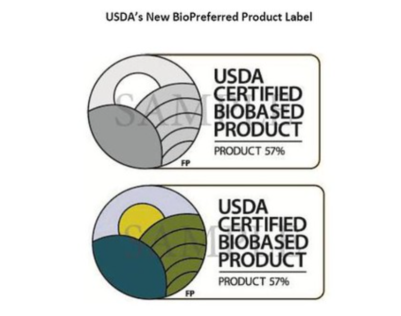 Two-examples-of-USDA's-new-biopreferred label.