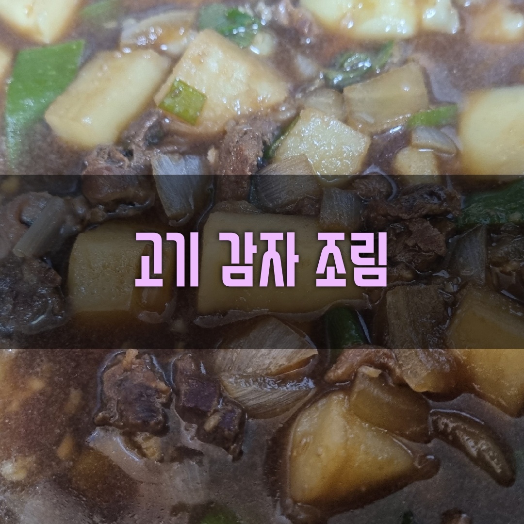 감자 조림 표지