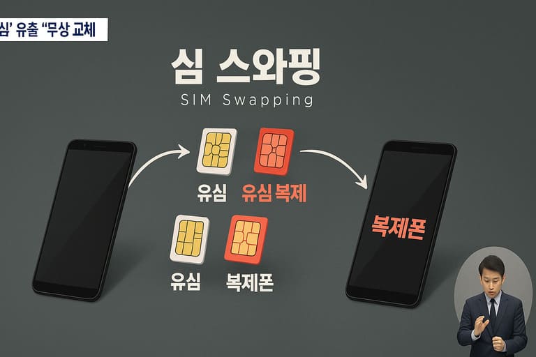 SK 텔레콤 복제폰 위험
