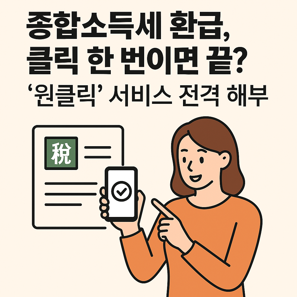 홈택스 원클릭 서비스