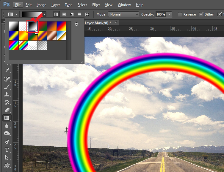 포토샵 그라데이션