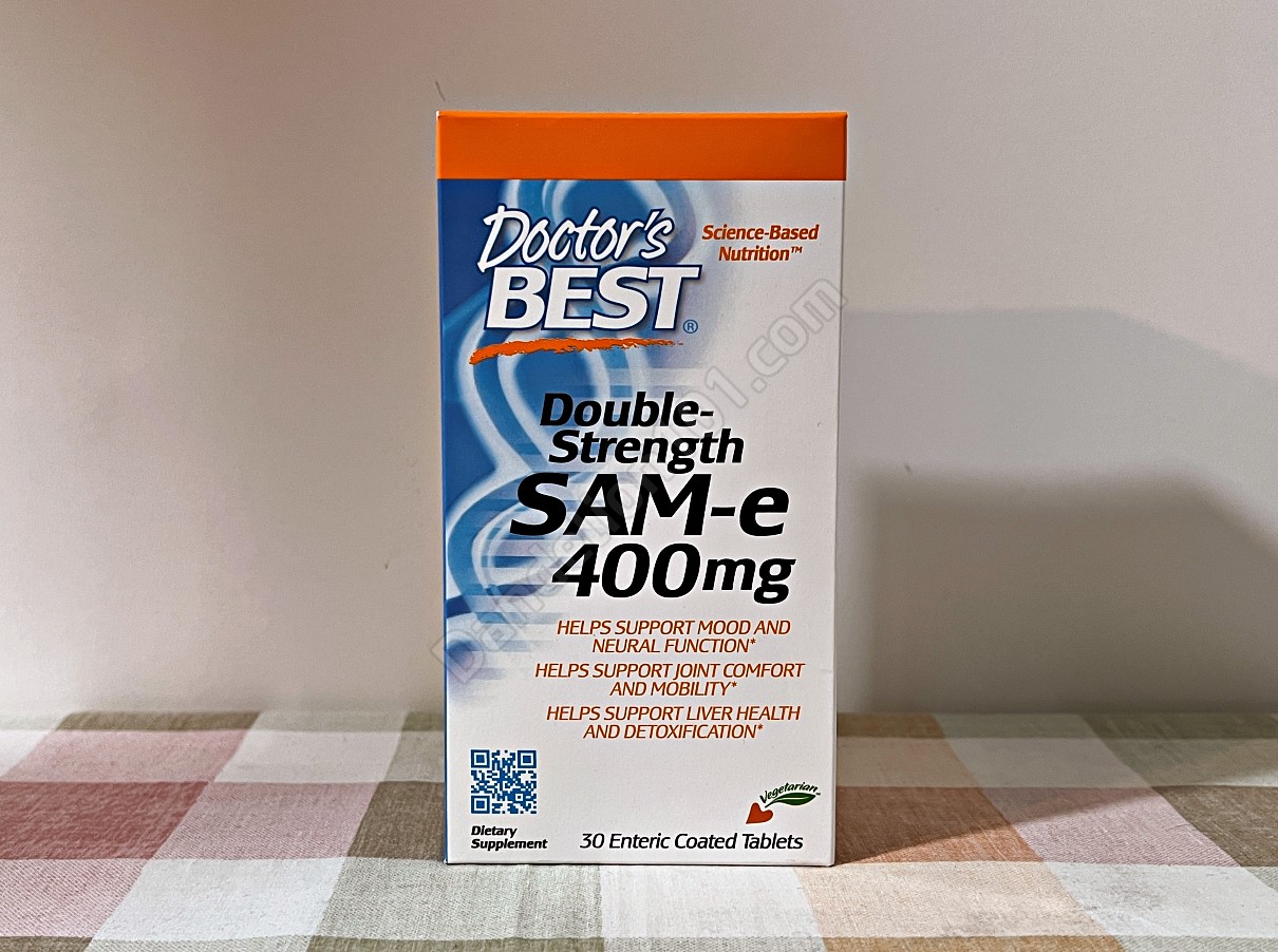 닥터스베스트 더블 스트랭스 SAM-e 400mg (Doctor&#39;s Best SAM-e Double Strength 400 mg)