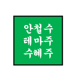  안철수 정치 테마주/관련주/수혜주
