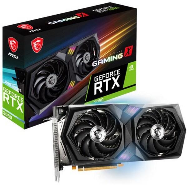 MSI 지포스 RTX 3060 게이밍 X D6 12GB 성능과 디자인, 장단점 분석
