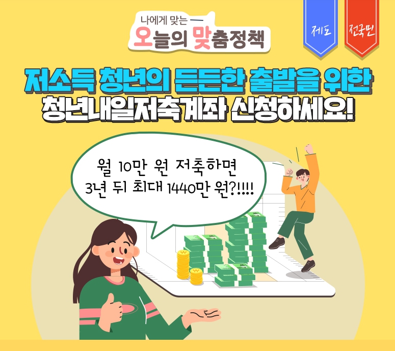 청년내일저축계좌 신청조건 희망적금