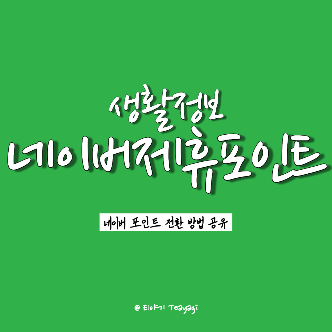  네이버 제휴 포인트 네이버페이 포인트로 전환하는 방법 (feat. 네이버 쇼핑 저렴하게 구매하기)