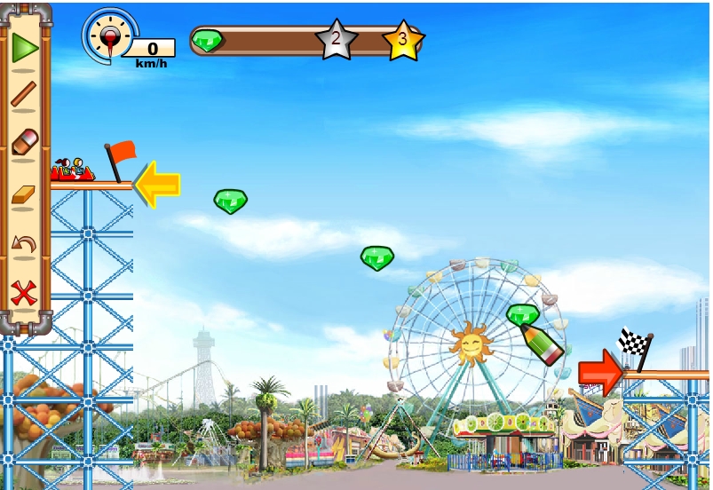  롤러코스터를 직접 만들어보자! rollercoaster creator2 롤러코스터게임