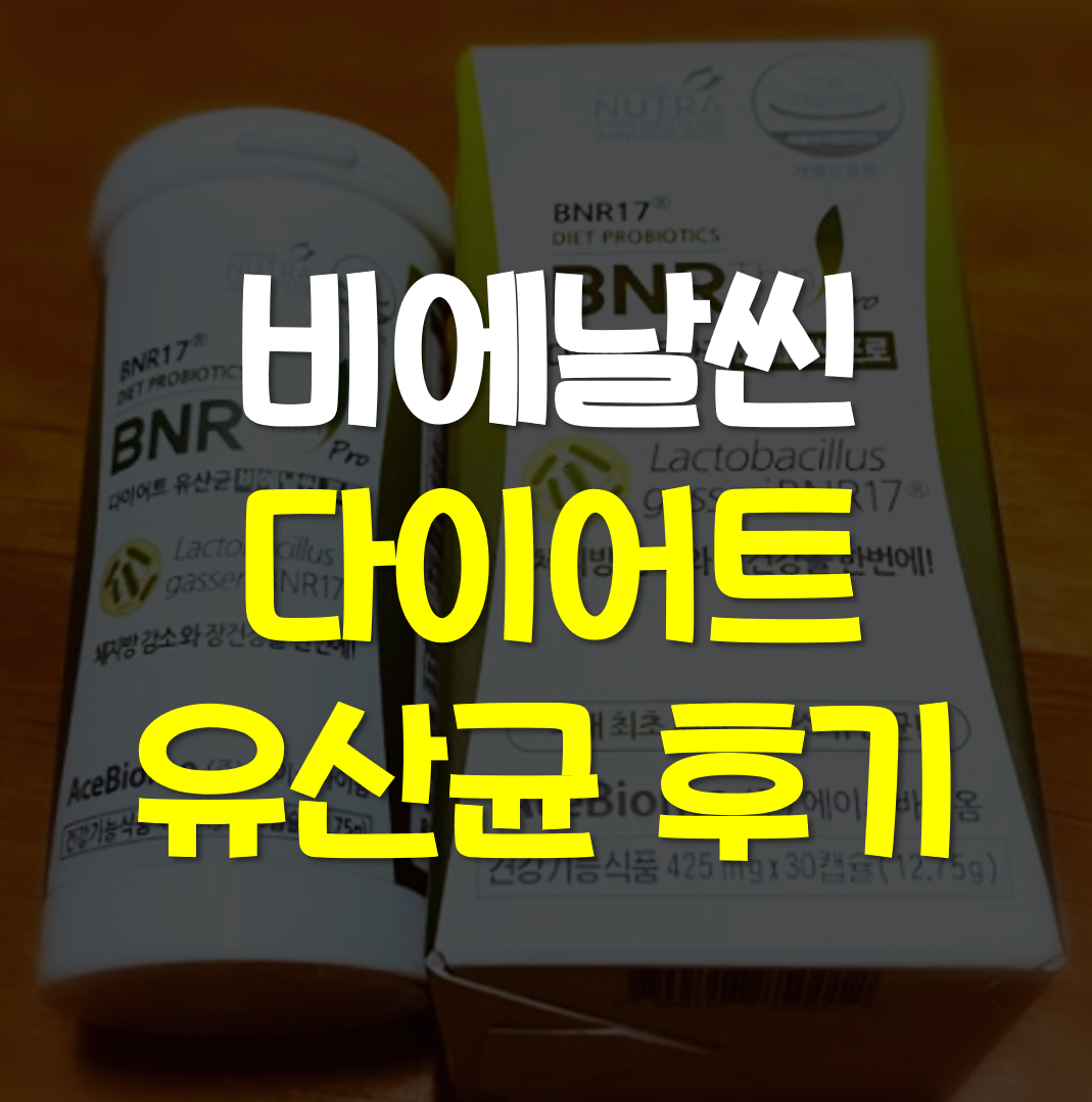  김희선 유산균, 비에날씬 프로 다이어트 유산균 후기