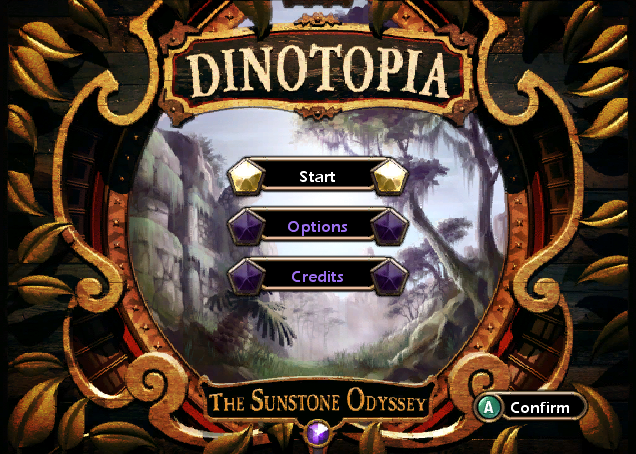  다이노토피아 The Sunstone Odyssey 북미판 Dinotopia The Sunstone Odyssey USA (게임큐브 - GC - iso 다운로드)