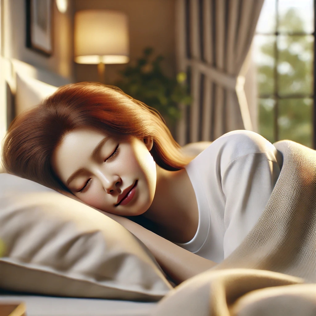 잠-자고-있는-여자
