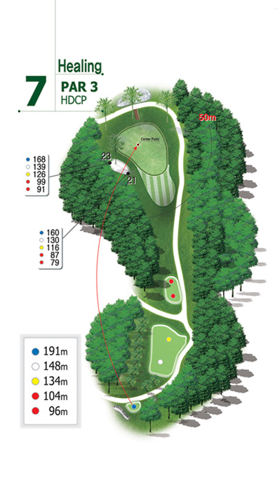 해피니스CC 힐링 코스 7번 홀