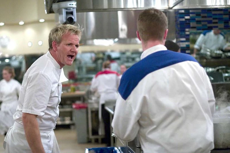 Gordon Ramsay in Kitchen