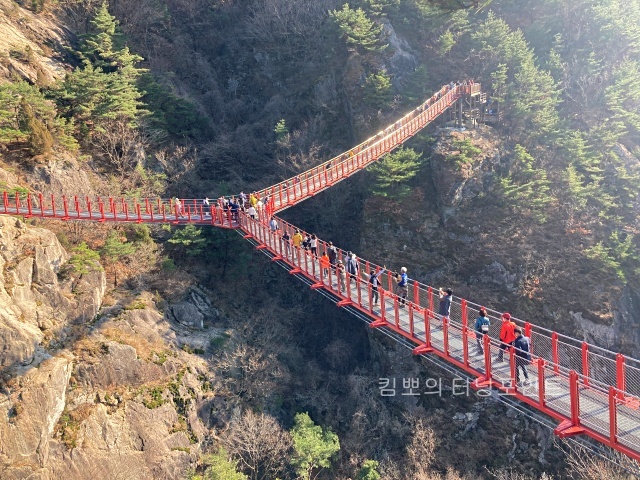  (거창) 우두산 Y자형 출렁다리