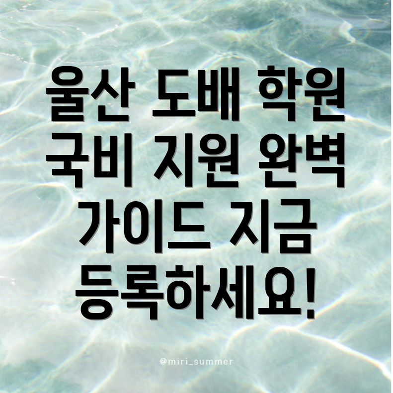 국비지원 도배 학원