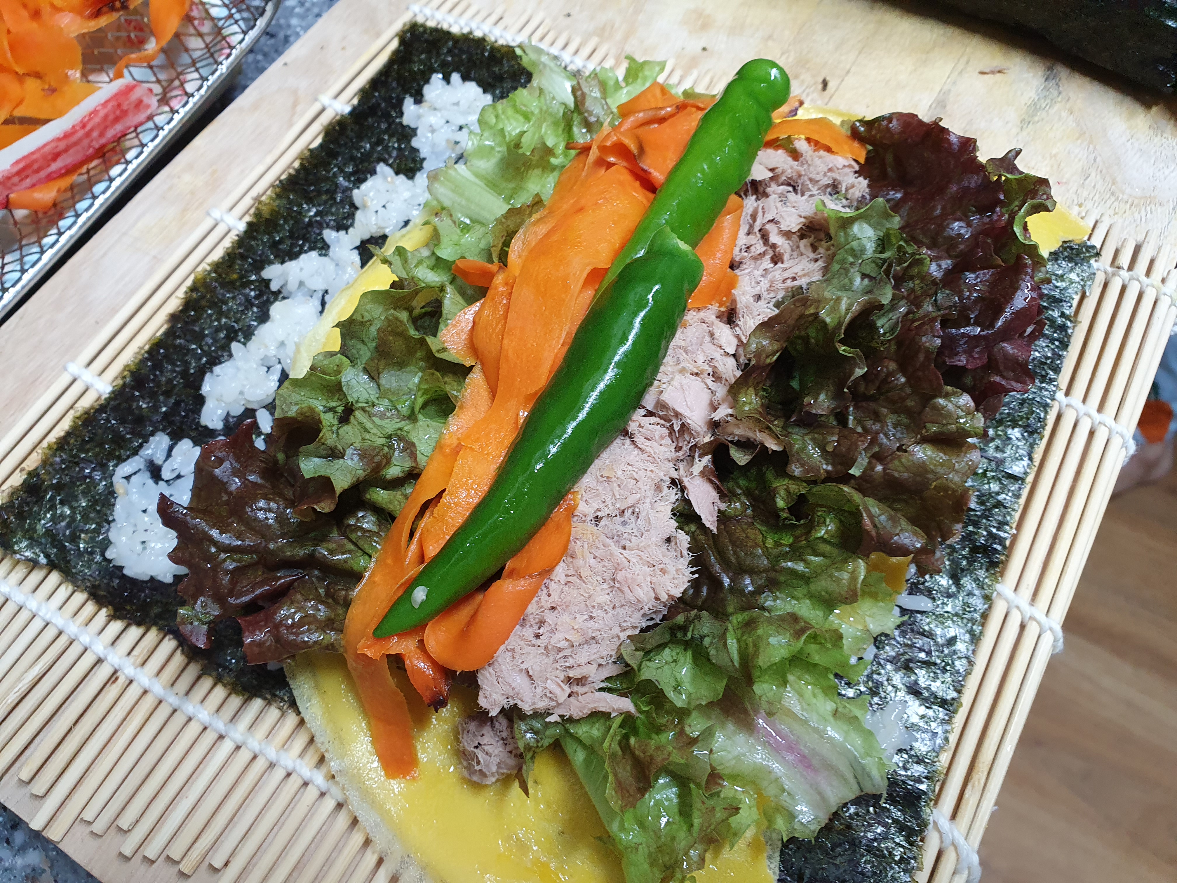  다이어트 김밥 식단관리 레시피