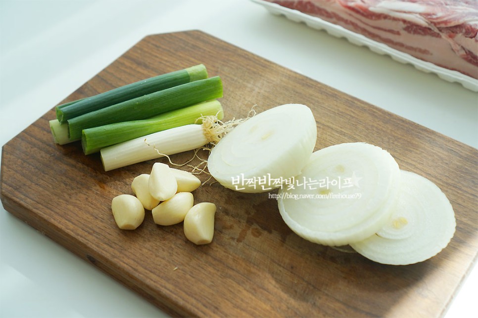 만들기 삼겹살수육 보쌈김치 맛있게~ 무수분 수육 보쌈 무김치 3