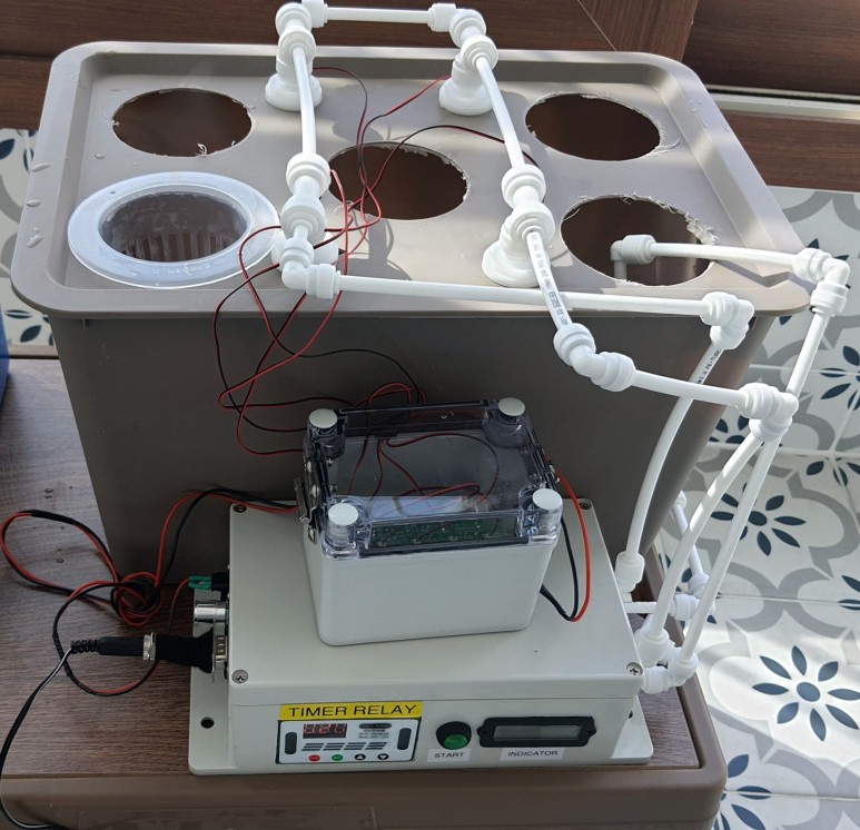 수경재배기 분무식 만들기 20