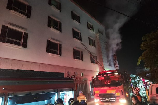 서산 동문동 오렌지 모텔 화재