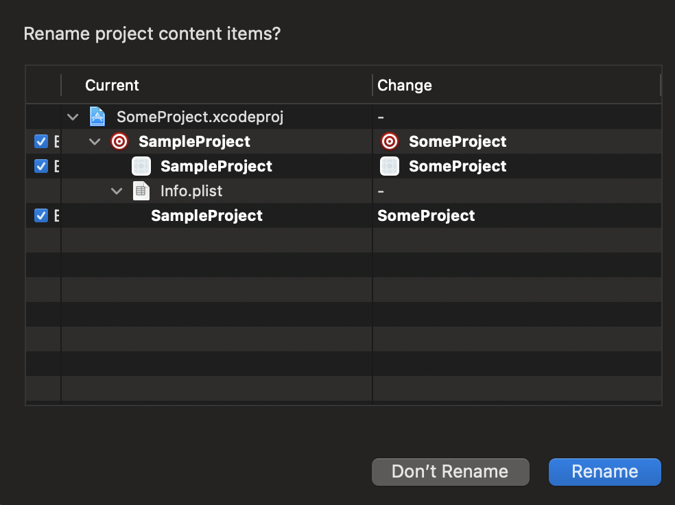 Xcode 프로젝트 이름 변경 방법 - Xcode 프로젝트 이름 변경 방법 Xcode 프로젝트 이름 변경 방법 - Xcode 프로젝트 이름 변경 방법