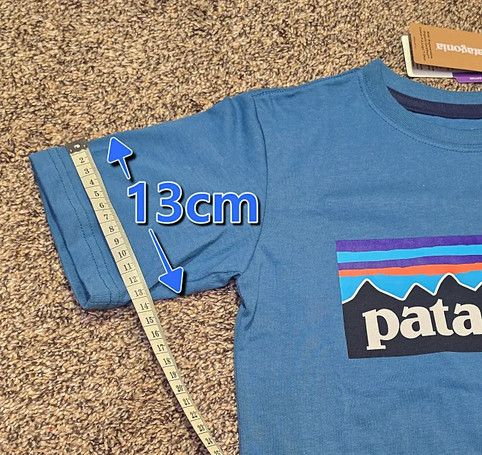 파타고니아 키즈 티셔츠 사이즈 S (7~8)