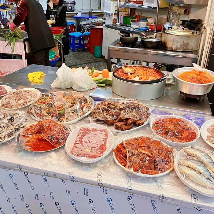 생방송 오늘저녁 대전 중앙시장 수구레볶음 맛집