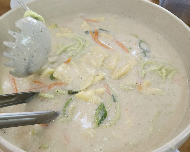 알토란 칼국수 열무김치 배추겉절이