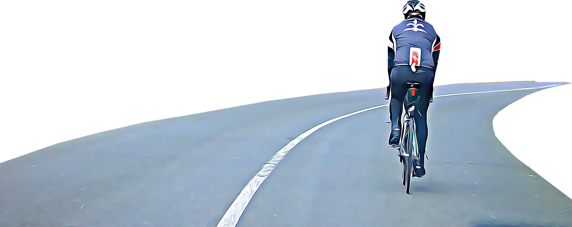 헬멧을-쓰고-도로에서-자전거를-타는-남성