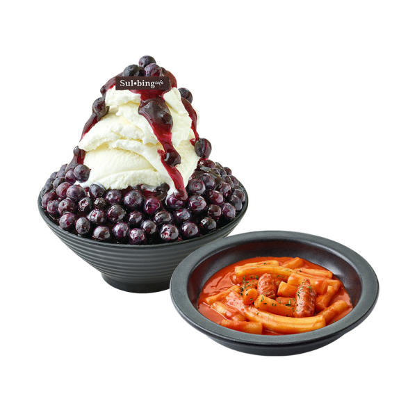 순수요거블루베리설빙