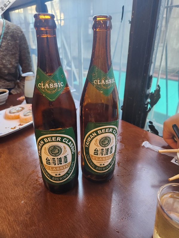 대만 삼미식당 타이완 오리지널 맥주