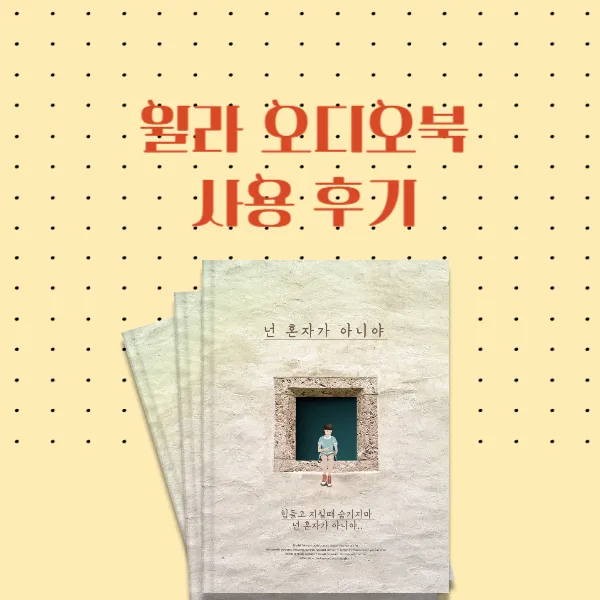  윌라 오디오북 1년 이용 후기